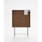 Homeroots 33in Brown and Dark Brown Accent Cabinet 473072 - alternate 7