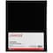 Universal Laminated Two-Pocket Folder, Cardboard Paper, Black, 11 x 8 1/2, 25PK UNV56416 - alternate 2