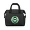 Picnic Time Family Of Brands NCAA Colorado State Rams On The Go Lunch Bag Cooler - Soft Cooler Lunch Box, Black 510-00-179-134-0 - alternate 1
