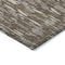 Homeroots 3' X 5' Brown And Ivory Abstract Washable Indoor Outdoor Area Rug 612641 - alternate 4