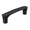 Richelieu 3 3/4-inch (96 mm) Center to Center Matte Black Contemporary Cabinet Pull BP734596900 - alternate 1