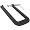 Performance Tool 8 in. Deep Throat C-Clamp, Heavy Cast Iron, Swivel Base W3982 - alternate 3