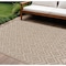 Homeroots 8' X 10' Beige Indoor Outdoor Area Rug 522108 - alternate 1