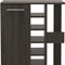 Homeroots Espresso Rolling Bar Cart With Wine Storage 477742 - alternate 4