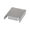 Vestil Steel Caster Pad 4 In. x 4-1/2 In. Top Plate Gray CST-CP-S-400X412 - alternate 6