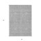 Homeroots 3' X 5' Gray Silver And Ivory Floral Washable Indoor Outdoor Area Rug 582344 - alternate 7