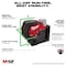 Milwaukee Tool M12 Green Cross Line & Plumb Points Laser 3622-20 - alternate 10