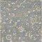 Homeroots 9' X 12' Gray Blue And Green Floral Washable Indoor Outdoor Area Rug 597816 - alternate 6