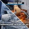 Kable Kontrol Convoluted Split Wire Loom Tubing - 1" Inside Diameter - 10' Length - Gray WL905-10-GRAY - alternate 4