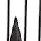 Homeroots Black Metal Framed Pyramid Sculpture 392449 - alternate 4