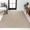 Jonathan Y Aarhus High-Low Minimalist Scandi Striped Beige/Cream 4 ft. x 6 ft. Indoor/Outdoor Area Rug SCN102C-4 - alternate 6