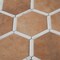 Apollo Tile Aureole 8.66 in. x 9.84 in. Matte Terra Mauve and White Porcelain Hexagon Wall and Floor Tile (8.07 sq ft/case) - 18 Sheets APLENC88COTA - alternate 6