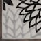 Homeroots 5' X 8' Black And White Floral Indoor Outdoor Area Rug 546664 - alternate 7