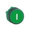 Schneider Electric Push Button Operator, Flush, Momentary Action, Not Applicable Release, Non-Illuminated, Green ZB5AA331 - alternate 1