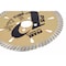 Pearl P5 GRT Granite Series Turbo Blade 5in 20mm Arbor 4 Holes DIA05GR4 - alternate 2