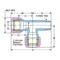 Hoke Male Run Tee: TMT 1/4in T x 1/8in Female NPT Brass Construction 4TMT2BR - alternate 2