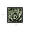 Homeroots Green Succulent II Brown Framed Print Wall Art 527046 - alternate 4