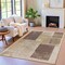 Homeroots 8' X 10' Brown And Taupe Geometric Washable Indoor Outdoor Area Rug 631930 - alternate 5