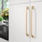 Richelieu 12 5/8-inch (320 mm) Center to Center Champagne Bronze Contemporary Cabinet Pull BP7350320CHBRZ - alternate 6