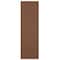 Ekena Millwork True Fit PVC Horizontal Slat Framed Modern Style Fixed Mount Shutters, Burnt Toffee, 12W x 53H, PR TFP001HF12X053BT - alternate 12