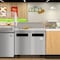 Koolmore 36 in. Commercial 2 Door Refrigerated Sandwich Prep Table 10 Pan Capacity and 11  Cu. Ft. of Storage KM-PTR36-2D - alternate 6
