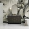 James Martin Vanities Brookfield 60 in. Single Vanity, Black Onyx w/ 3 CM Victorian Silver Silestone Top 547-V60S-BKO-3VSL - alternate 4