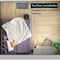 Sierra Grates 4 in. H X 14 in. W Powder Coat Steel, Granite Grey Floor Register LAT414-GRY - alternate 2