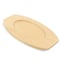 Martha Stewart 2 Piece Enameled Cast Iron Oval Casserole Birch Wood Trivet Set in Aqua 129057.02 - alternate 6