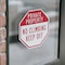 Signmission Private Property No Climbing Keep O, 4 inch X 4 inch, Vinyl Decal, 2PK OC-D-2PACK-4-146 - alternate 3