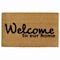 Gardenised Heavy Duty Coco Coir Doormat - Non Slip PVC Baking Embossed Design, Welcome to Our Home QI004886 - alternate 1