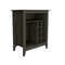 Homeroots Espresso Bar Cart With Wine Storage 478381 - alternate 4