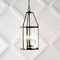 Jonathan Y Kinsley 12" 3-Light Industrial Farmhouse Iron/Glass LED Pendant, Oil Rubbed Bronze/Clear JYL7553A - alternate 5
