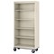 Sandusky Lee 5-Shelf Mobile Bookcase, 78"x36" Putty BM40361872-07 - alternate 3