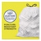Glad 13 gal Trash Bags, 24 in x 27.38 in, Extra Heavy-Duty, .95 Mil, White 78902BX - alternate 9