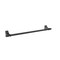 Amerock Davenport Matte Black Transitional 18 in 457 mm Towel Bar BH36053MB - alternate 1