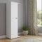 Homeroots 71in White Wood Accent Cabinet With Two Doors 552286 - alternate 5
