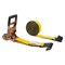 Mytee Products 8PK 4inx30ft Self-Tensioning Ratchet Tie Down Strap w/Flat Hook 5400lbs WLL, 8PK RS430TGx8 - alternate 5