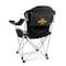 Picnic Time Family Of Brands NCAA Iowa State Cyclones Reclining Camp Chair - Beach Chair for AdultsBlack with Gray Accents 803-00-175-234-0 - alternate 1