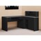 Homeroots 59" Gray and Black L Shape Computer Desk With Eight Drawers 333528 - alternate 4