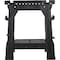 Channellock 27'' L x 32'' H Plastic Folding Sawhorse Set 1000 Lb. Capacity, 2PK CL352754 - alternate 5