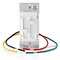 Leviton SureSlide Ceiling Fan Control and Dimmer Switch for LED, Halogen and Incandescent Bulbs - White 66DF-10W - alternate 4