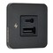 Scanstrut TILE USB-A/USB-C Interior Charging Socket - 12/24V - Black Bezel SC-TILE-10 - alternate 1