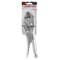 Performance Tool 10 in. Locking Pliers, Curved Jaw, Chrome Vanadium, Wire Cutter W30756 - alternate 2