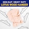 Lifemaster Plastic Clothes Hanger Set, Lightweight, Non-Slip, 360 Deg Swivel Hook, Gray, 80PK LMNOSL88 - alternate 3