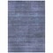 Homeroots 8' X 10' Navy Blue And Gray Striped Washable Indoor Outdoor Area Rug 588103 - alternate 4