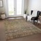 Homeroots 9' X 12' Artichoke Green And Hot Pink Floral Washable Indoor Outdoor Area Rug 605739 - alternate 6