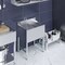 Amgood 24 in. x 19 in. One Compartment Underbar Sink With Right Drainboard and Faucet AMG SINK BAR S1C-101410-R-F-Z - alternate 5