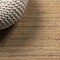 Jonathan Y Griffin Rustic Farmhouse Woven Jute Solid Natural 8 ft. x 10 ft. Area Rug NRF201A-8 - alternate 5