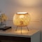 Jonathan Y Palma 10.75" Bohemian Rustic Iron/Rattan LED Mini Table Lamp with Smart Bulb, Black/Brown JYL4042A - alternate 5