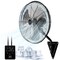 Edendirect 20 in 3-Speed Wall Mount Fan in Black, with 90 Deg Auto Oscillation, 30 Deg Vertical Tilt ZRDFC-K20-Black - alternate 6